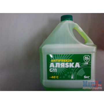 Антифриз АЛЯСКА 5 литров зеленый 